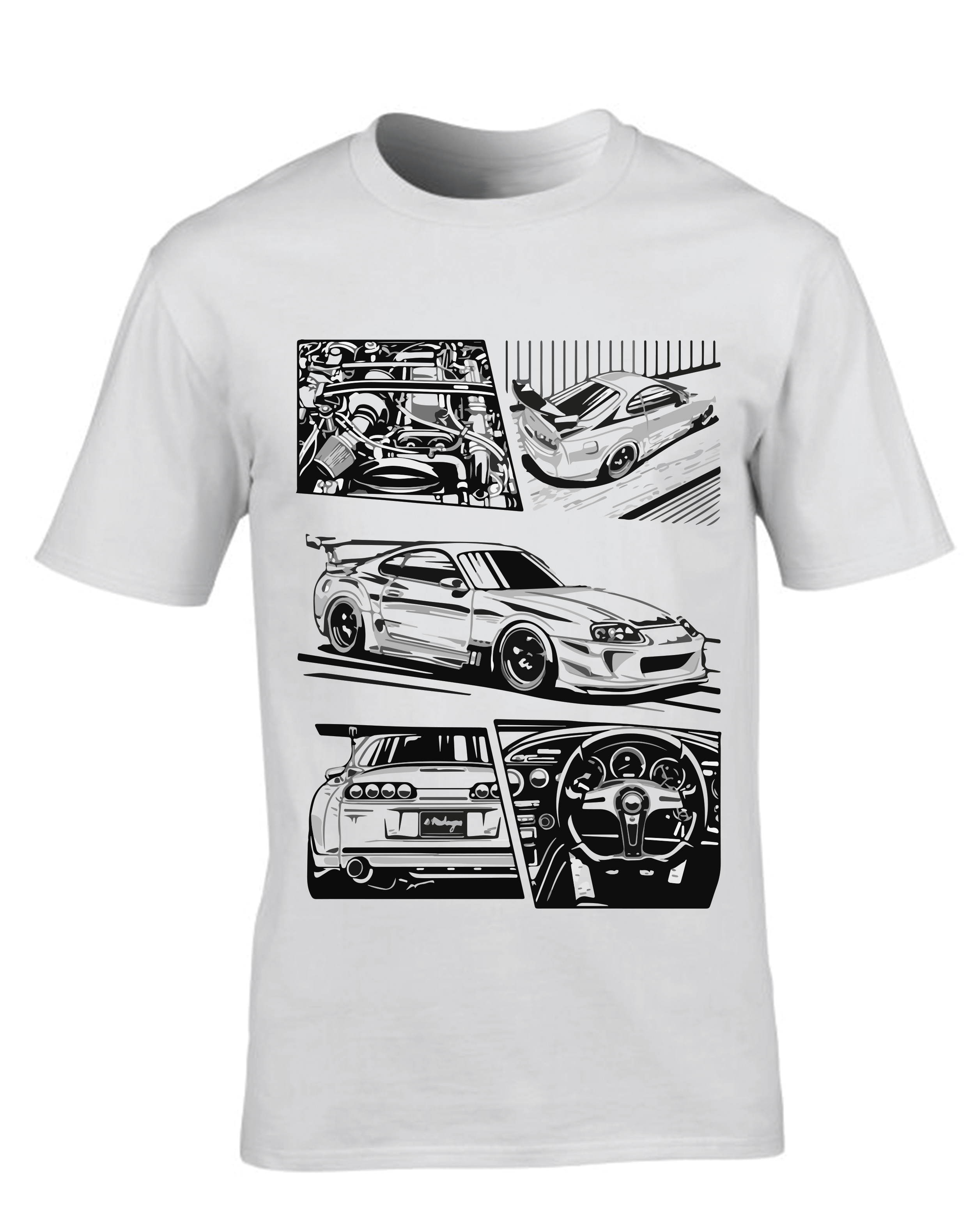 Supra Comic T Shirt - Luxury Couture